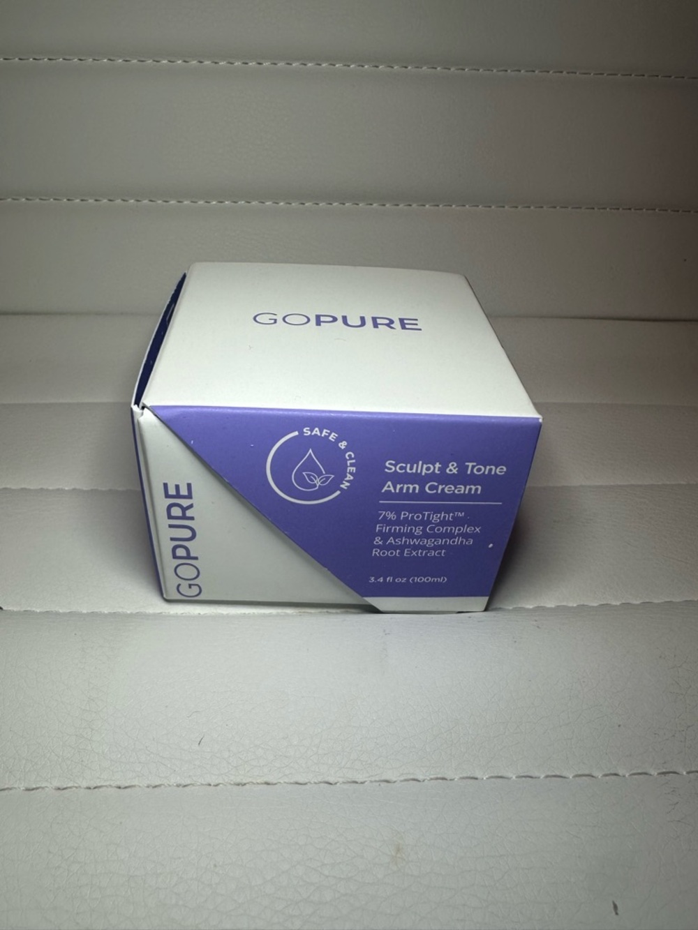 goPure Sculpt & Tone Arm Cream, 3.4 fl oz